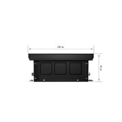 Внутрипольный конвектор Royal Thermo Atrium 90/200/1900-DG-U-LB
