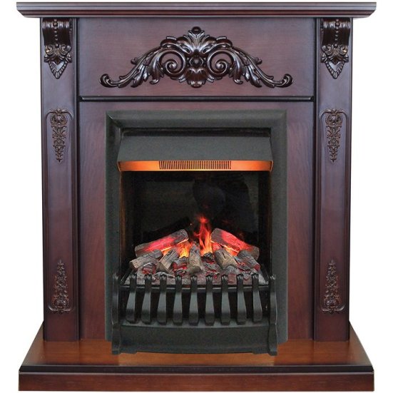 Каминокомплект RealFlame Anita STD/EUG AO с очагом 3D Oregan