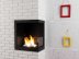 Встроенный биокамин Lux Fire Угловой 690 S