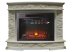 Каминокомплект Interflame Памир сланец бежевый с очагом Sirius 30 LED FX Black
