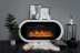 Каминокомплект Royal Flame Ellipse с очагом Vision 42 LOG LED белый с черным