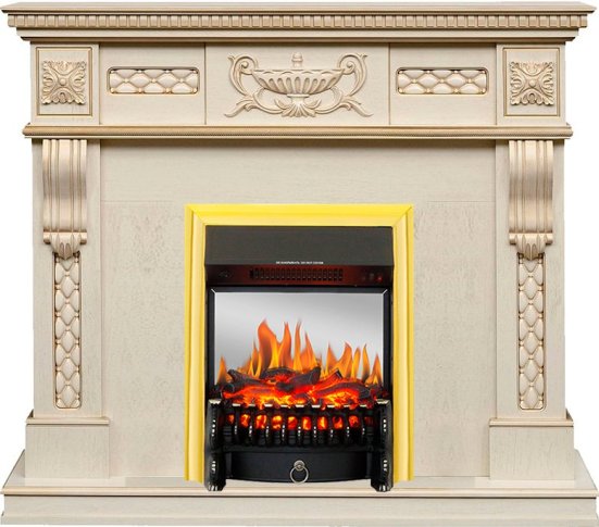 Каминокомплект Royal Flame Corsica c очагом Fobos FX M Brass