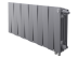 Биметаллический радиатор отопления Royal Thermo PianoForte 300 12 секций Silver Satin VDR