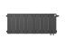 Биметаллический радиатор отопления Royal Thermo PianoForte 300 12 секций Noir Sable VDR